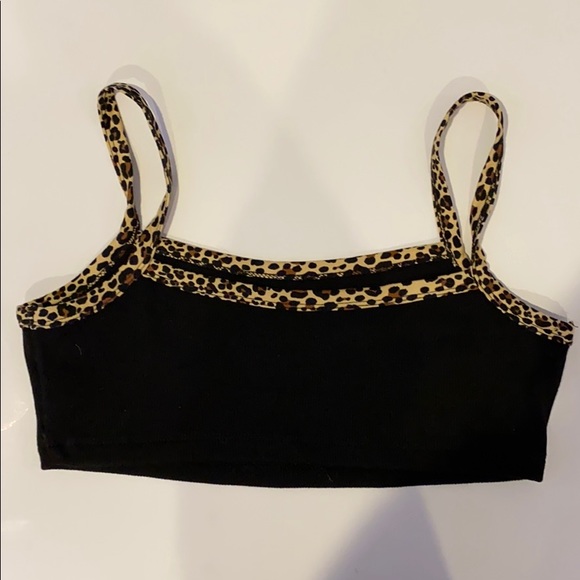 Black and Cheetah Tank - Picture 2 of 2